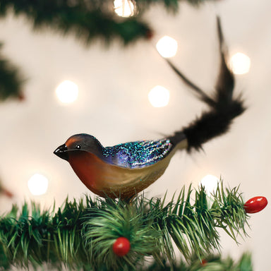Old World Christmas Barn Swallow Clip On Ornament    