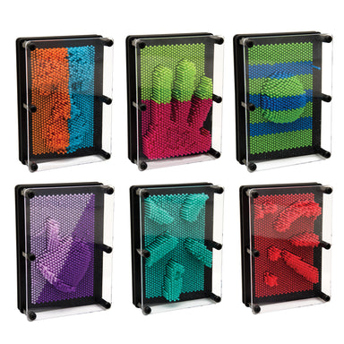 Large Plastic Pin Print - Assorted Colors    
