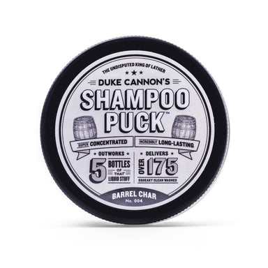 Duke Cannon Shampoo Puck - Barrel Char    