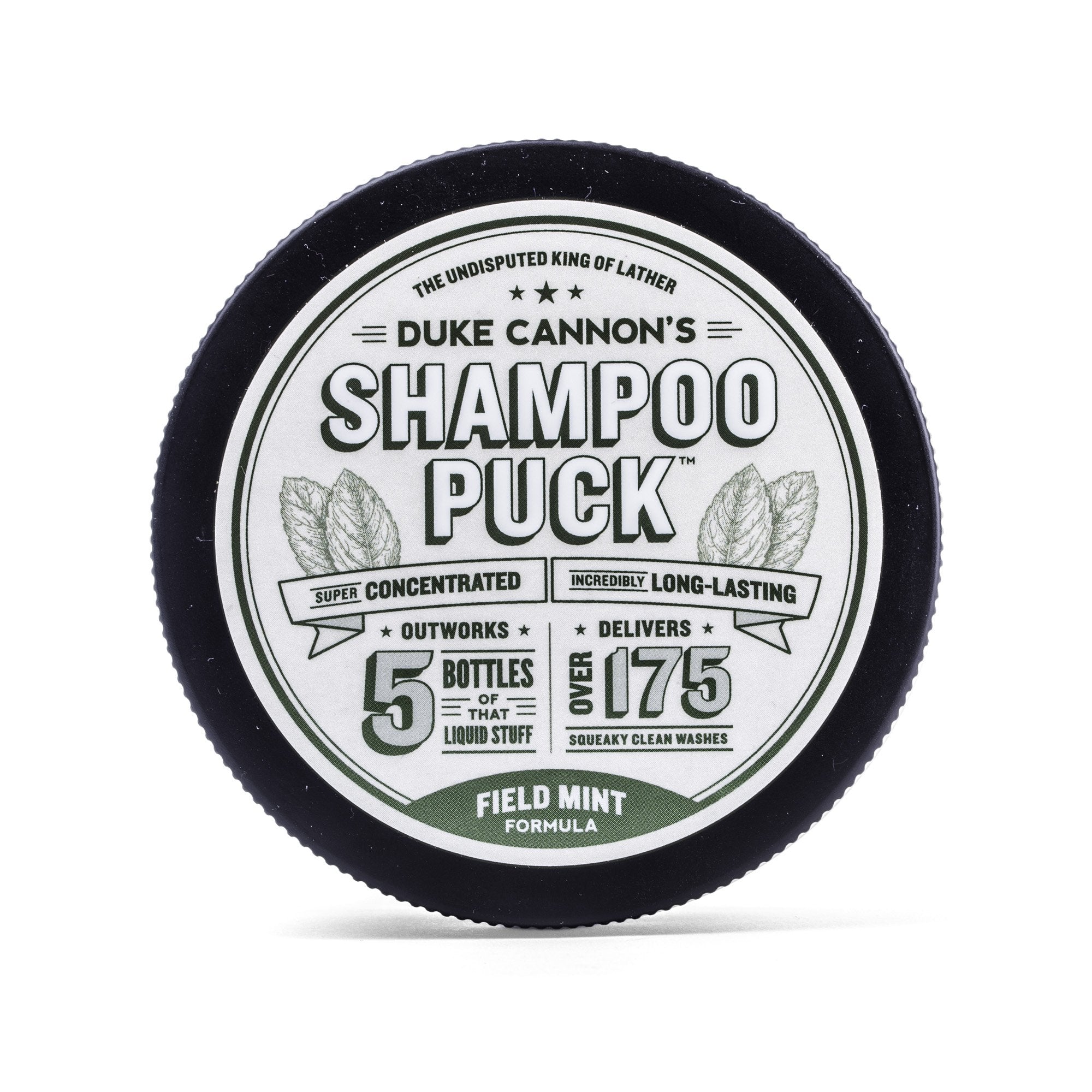 Duke Cannon Shampoo Puck - Field Mint    