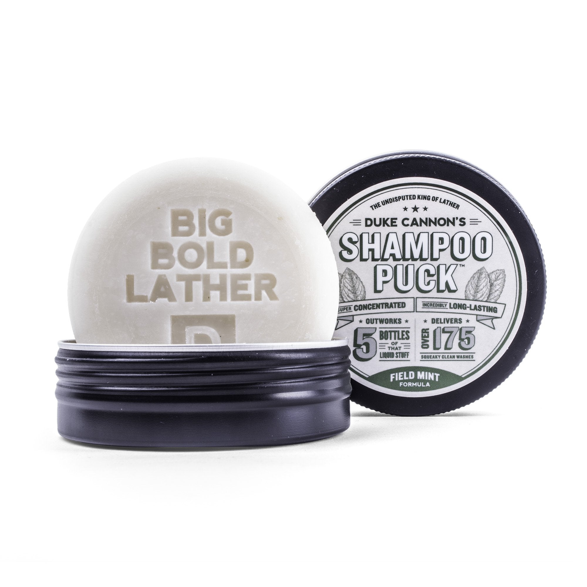 Duke Cannon Shampoo Puck - Field Mint    