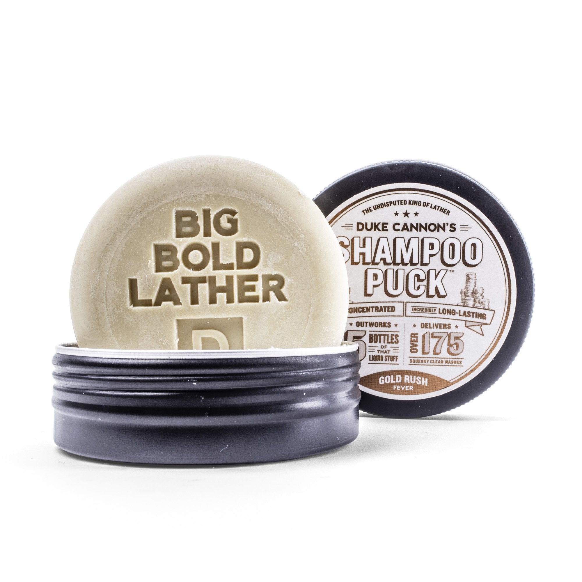 Duke Cannon Shampoo Puck - Gold Rush Fever    