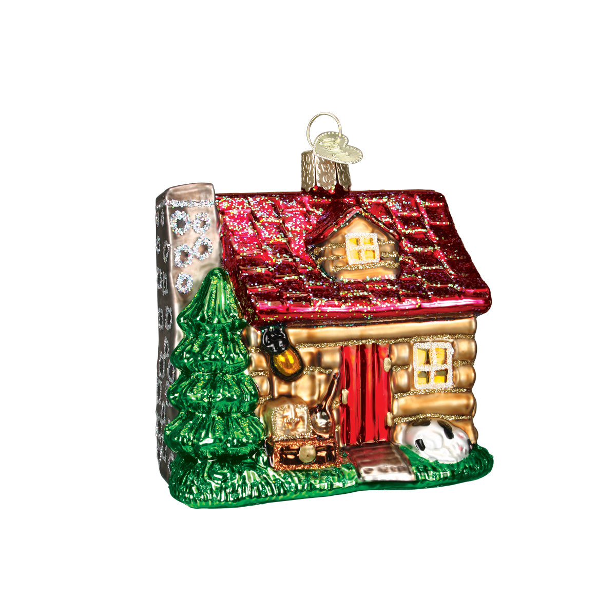 Old World Christmas Lake Cabin Ornament    