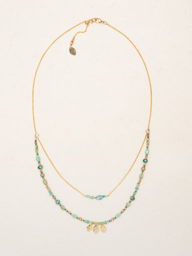 Holly Yashi Tulum Necklace - Aqua    
