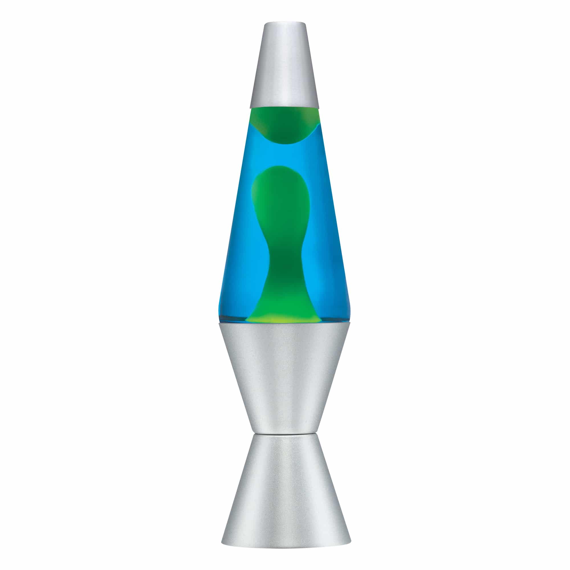 Lava Lamp - 14.5" Blue And Yellow    