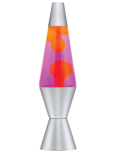 Lava Lamp - 14.5" Yellow And Purple    