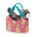 Sassy Pet Sak - Sweet Thyme Grey Kitty    