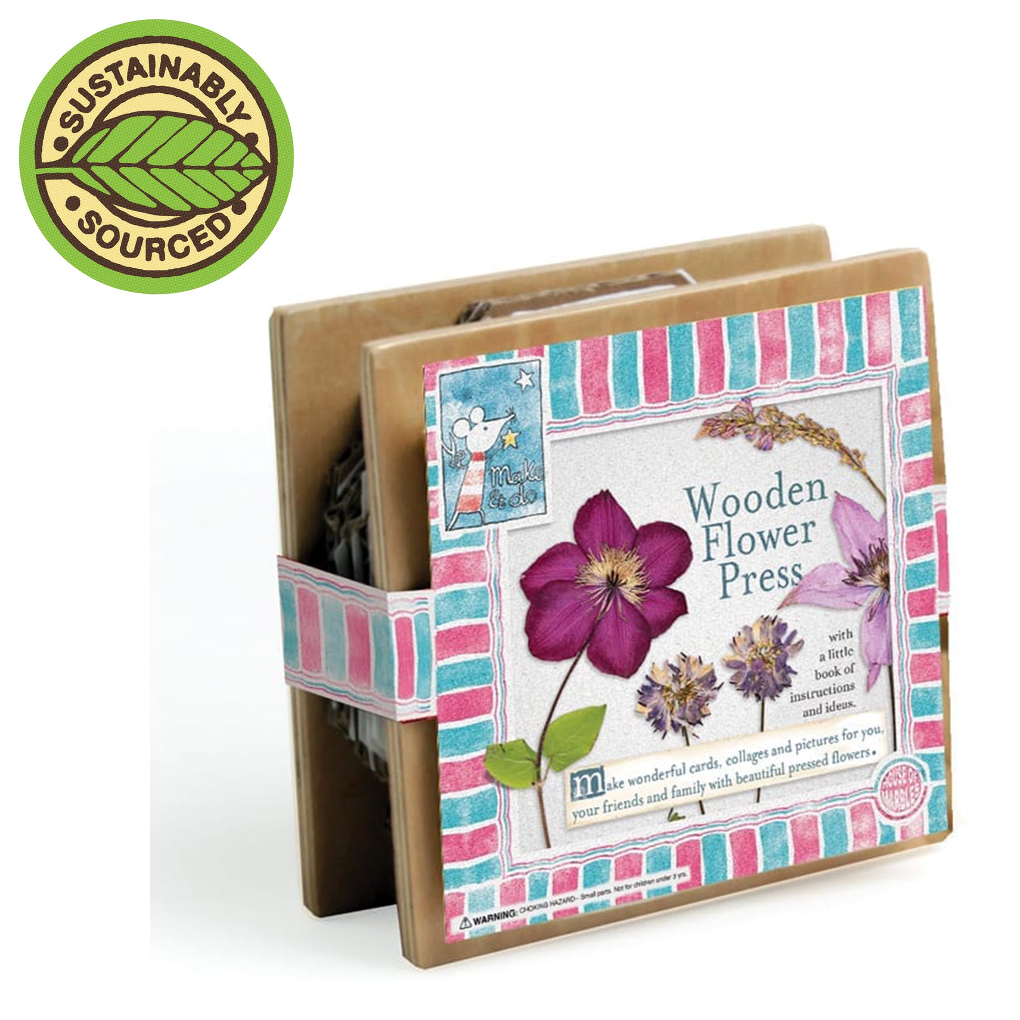 Mini Wooden Flower Press    