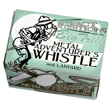 Big Trill Metal Adventurer's Whistle and Lanyard    