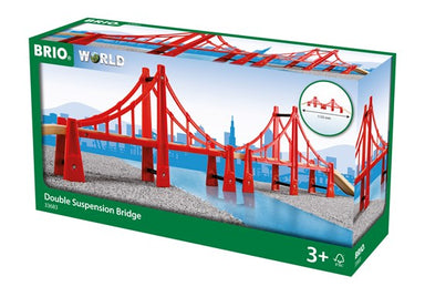 Brio Double Suspension Bridge    