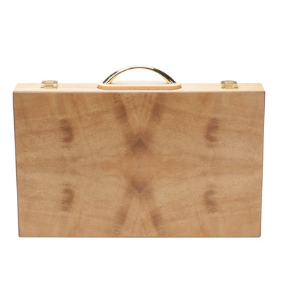 15 Inch Wooden Backgammon - Camphor    