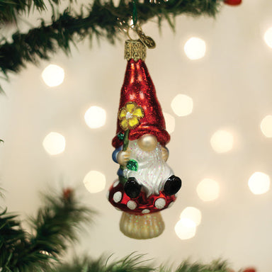 Old World Christmas Garden Gnome Ornament    