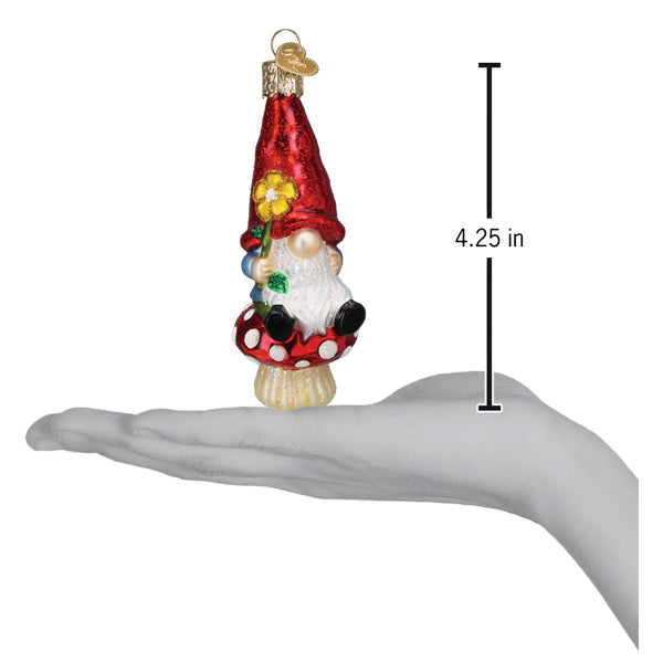 Old World Christmas Garden Gnome Ornament    