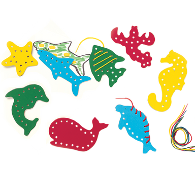 Lacing and Tracing - Sea Life    