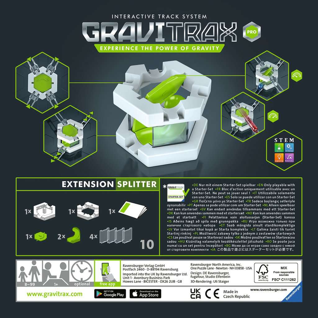 GraviTrax Pro Extension: Splitter