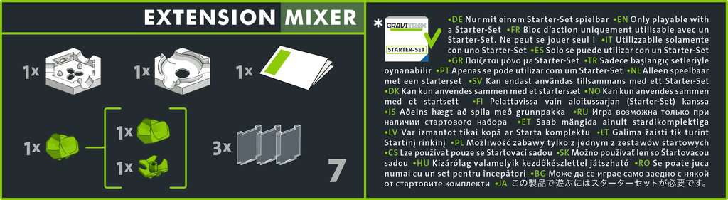 GraviTrax Pro Extension: Mixer