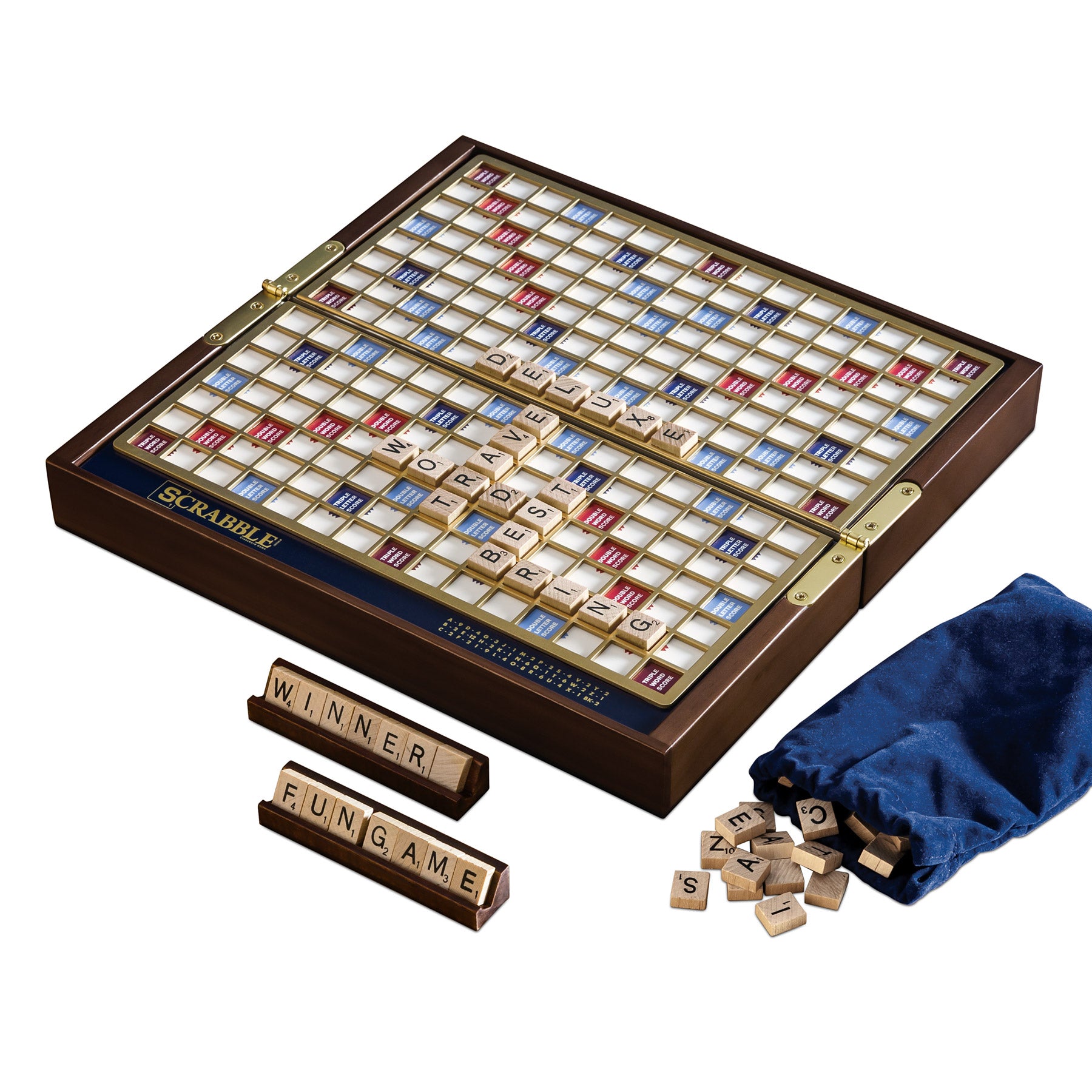 Deluxe Travel Edition Scrabble    