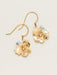 Holly Yashi Pansy Drop Earrings - Champagne    