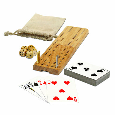 Cribbage & More - 12 Game Travel Set    