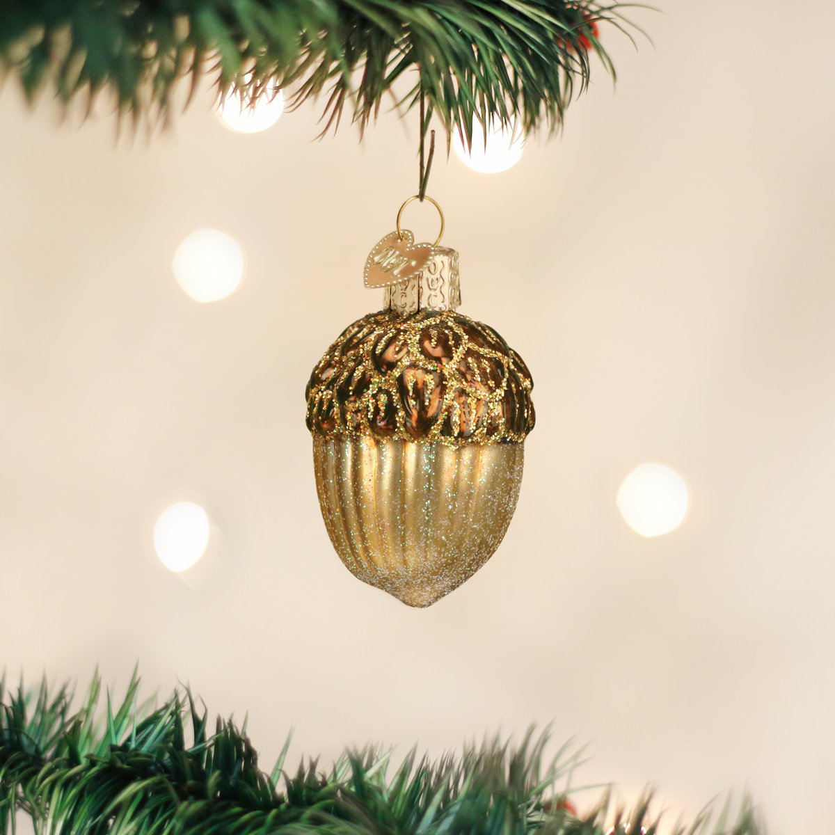 Old World Christmas - Acorn Ornament    