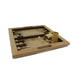 Wooden Chess, Checkers & Backgammon Set    