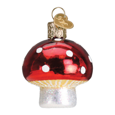 Old World Christmas Lucky Mushroom Ornament    