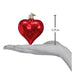 Old World Christmas - Large Shiny Heart Ornament    