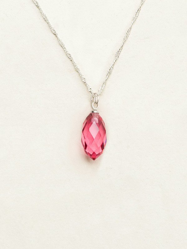 Holly Yashi North Star Pendant Necklace - Watermelon    