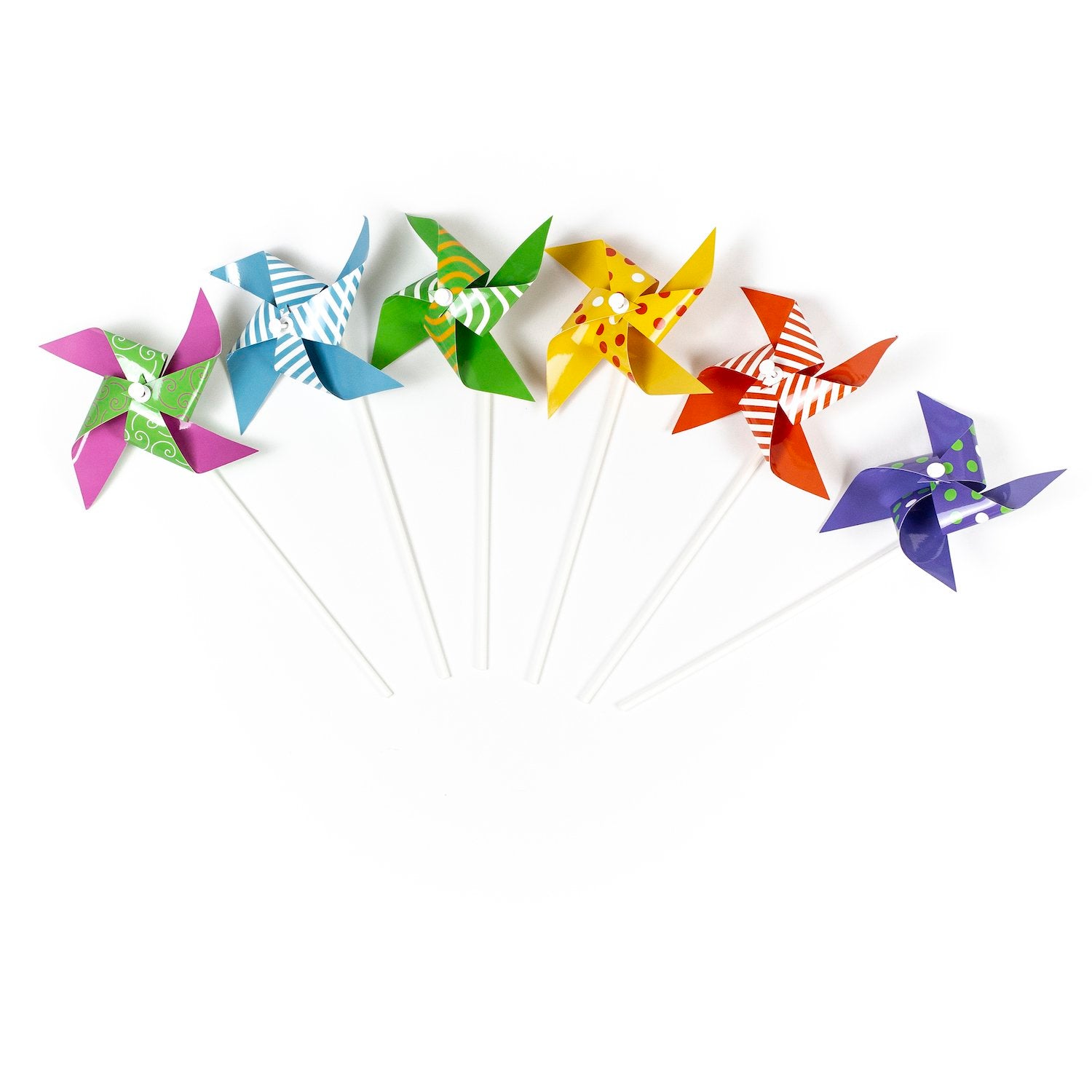 Big Wheels Pinwheel - Pink, Blue, Green, Yellow, Orange or Purple    