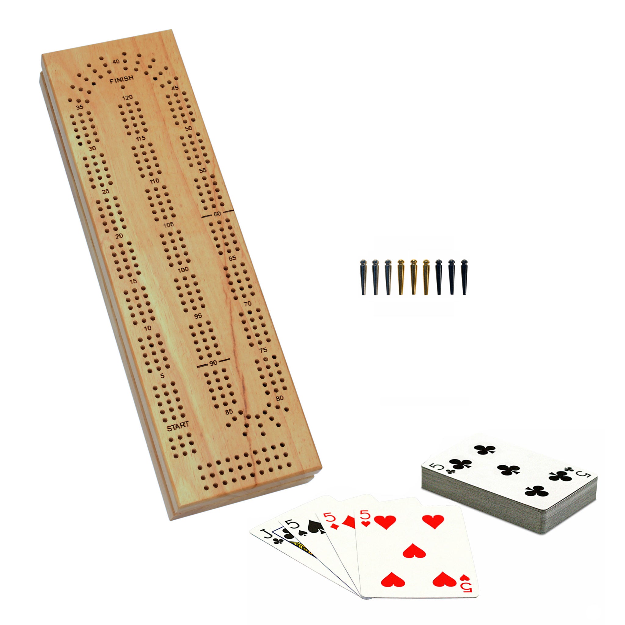 3 Track Cribbage - Simple Folding Cabinet    