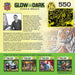 Jungle Pride 500 Piece Glow In The Dark Hidden Images Puzzle    