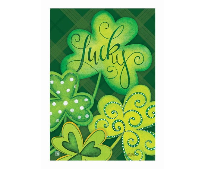 House Flag - Lucky Shamrock    