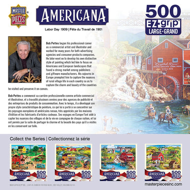 Americana - Labor Day 1909 500 Piece Large Format Puzzle    