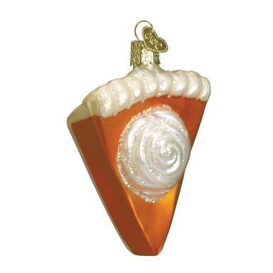 Old World Christmas - Piece of Pumpkin Pie Ornament    
