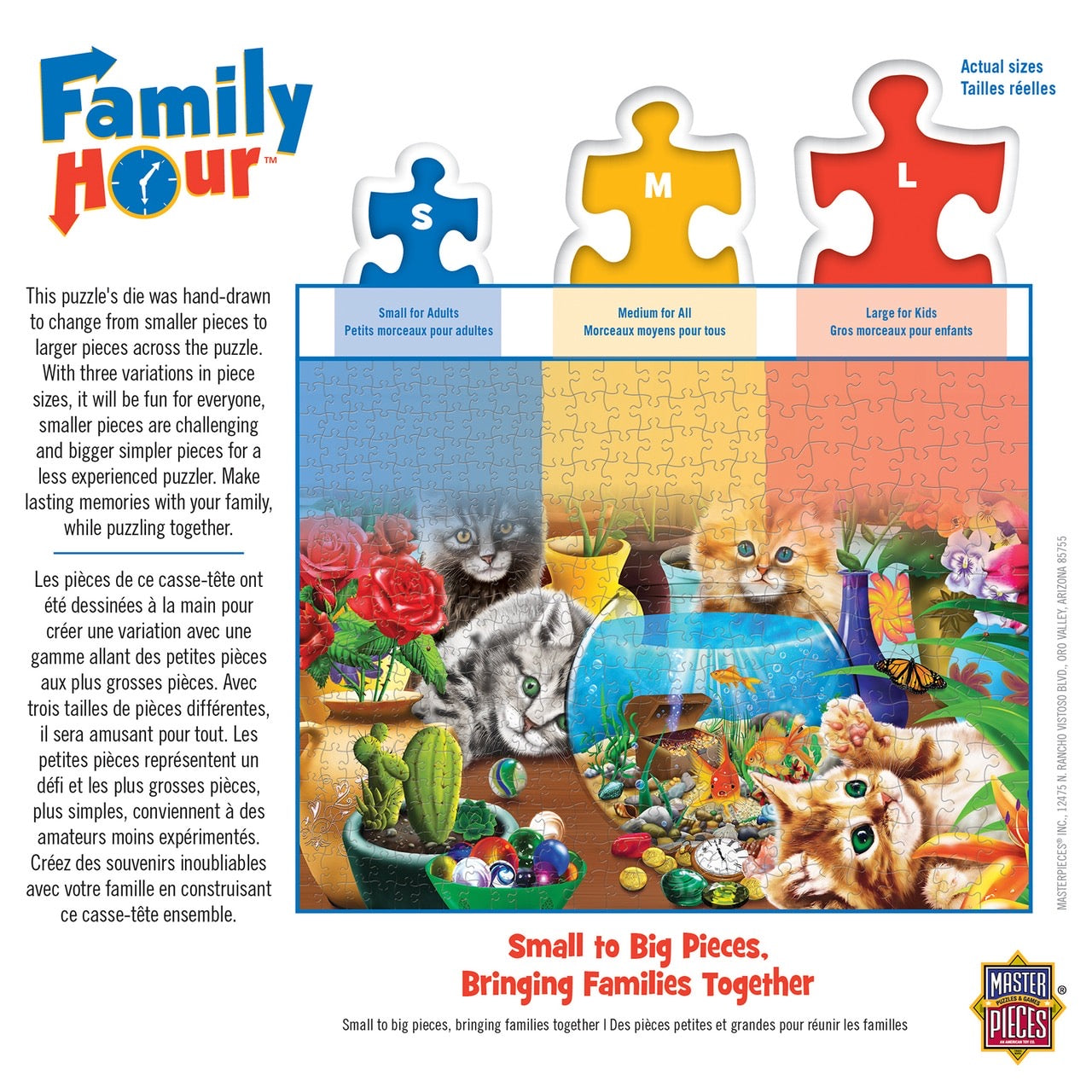 Marvelous Kittens 400 Piece Family Puzzle    