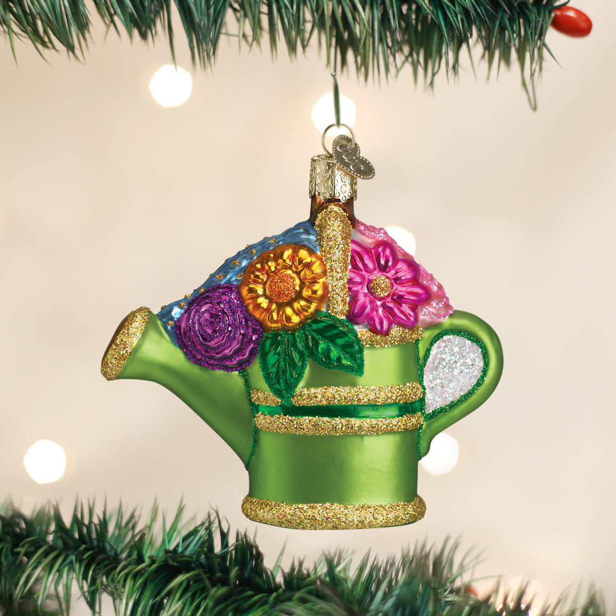 Old World Christmas Watering Can Ornament    