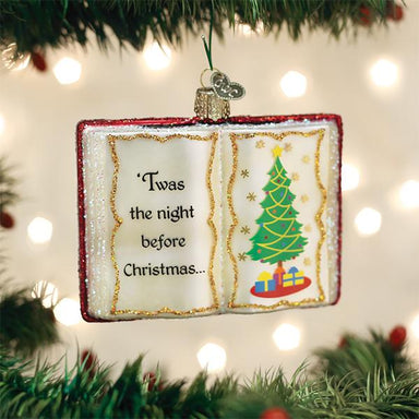 Old World Christmas - The Nght Before Christmas Ornament    