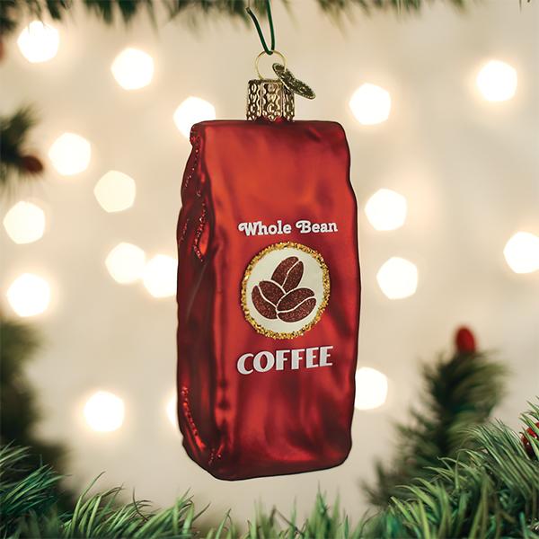 Old World Christmas - Bag Of Coffee Beans    
