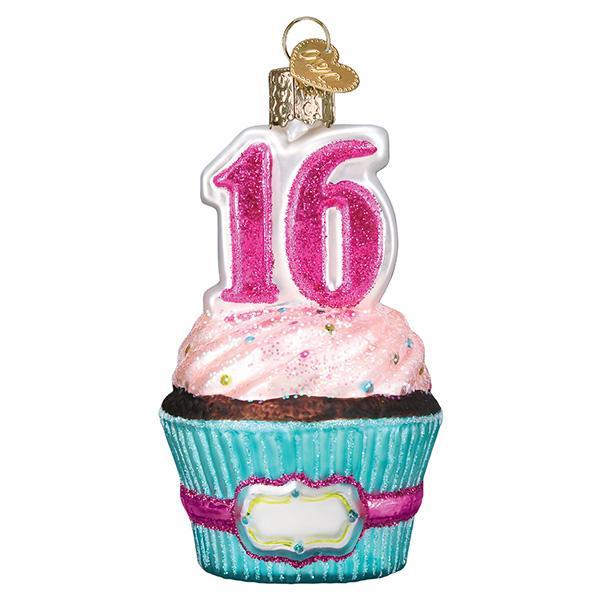 Old World Christmas - Sweet 16 Cupcake    
