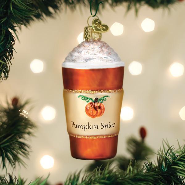 Old World Christmas - Pumpkin Spice Latte Ornament    