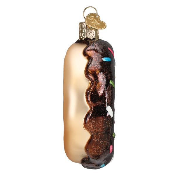 Old World Christmas Chocolate Sprinkles Donut Ornaments    