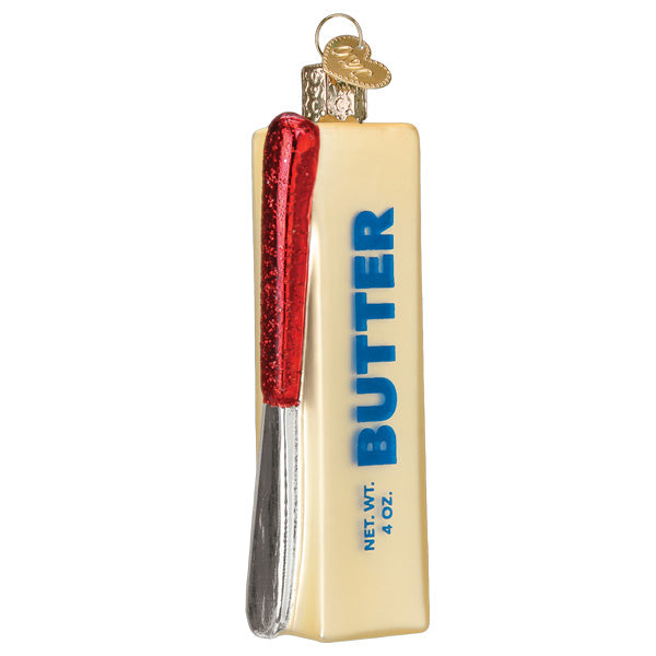 Old World Christmas Stick of Butter Ornament    