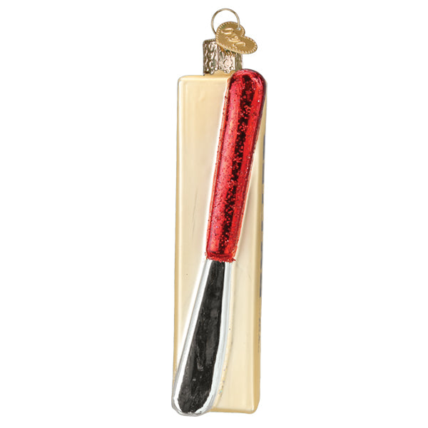 Old World Christmas Stick of Butter Ornament    