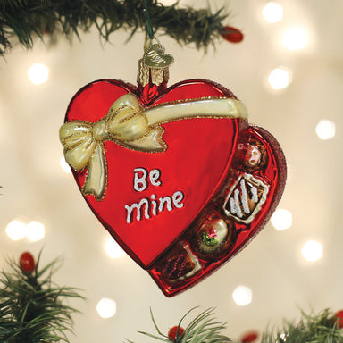 Old World Christmas Be Mine Valentine Chocolates Ornament    