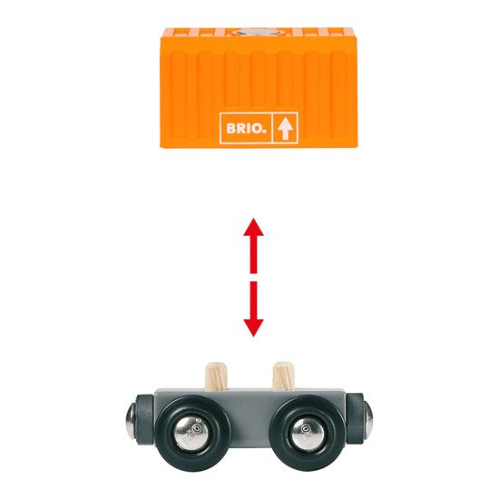 Brio - Three Wagon Cargo Train    