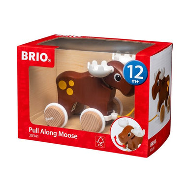 Pull Along Moose    