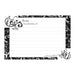 Recipe Cards - 6x4 Black & White    