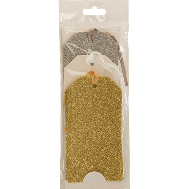 Shimmer Glitter Gift Tags    