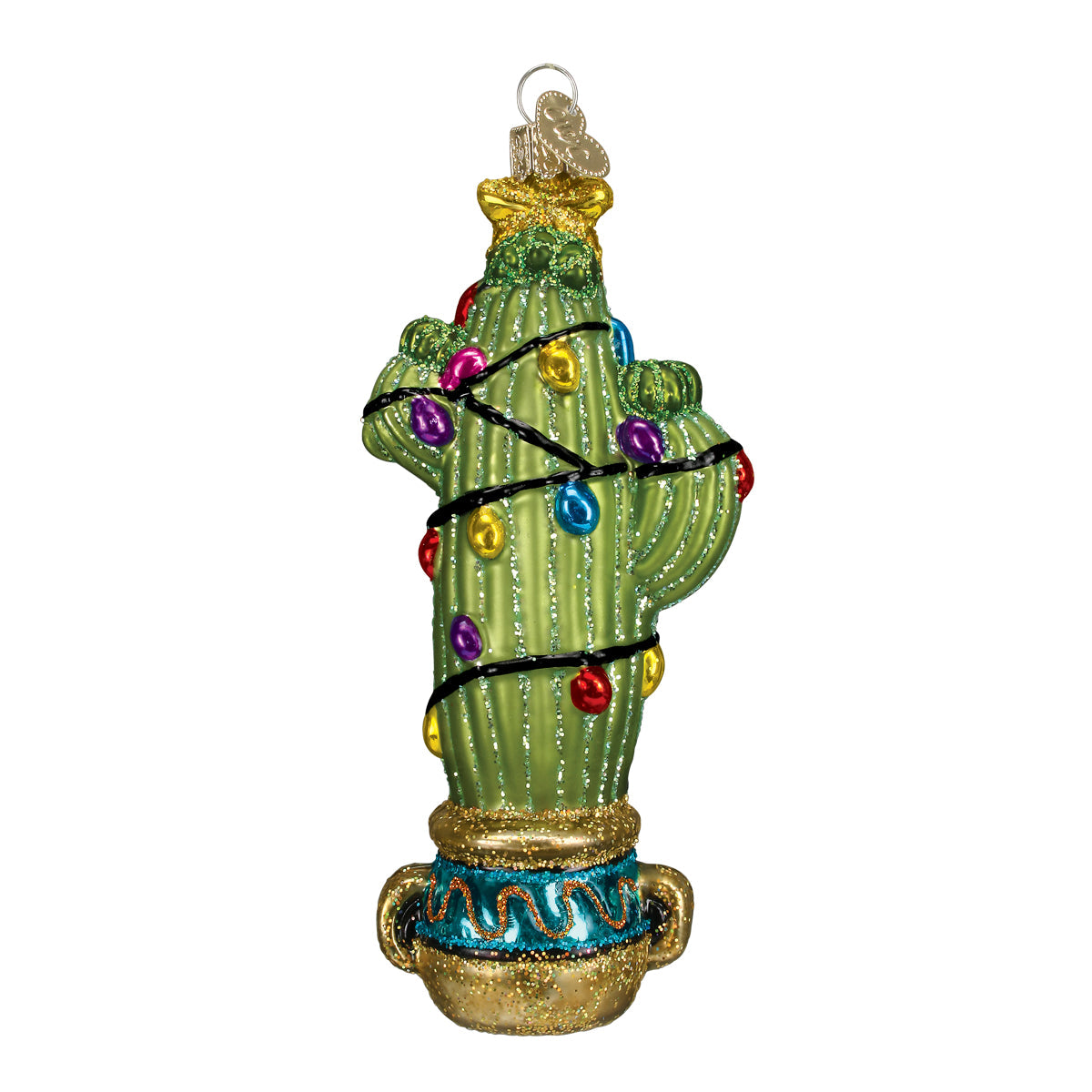 Old World Christmas Christmas Cactus Ornament    