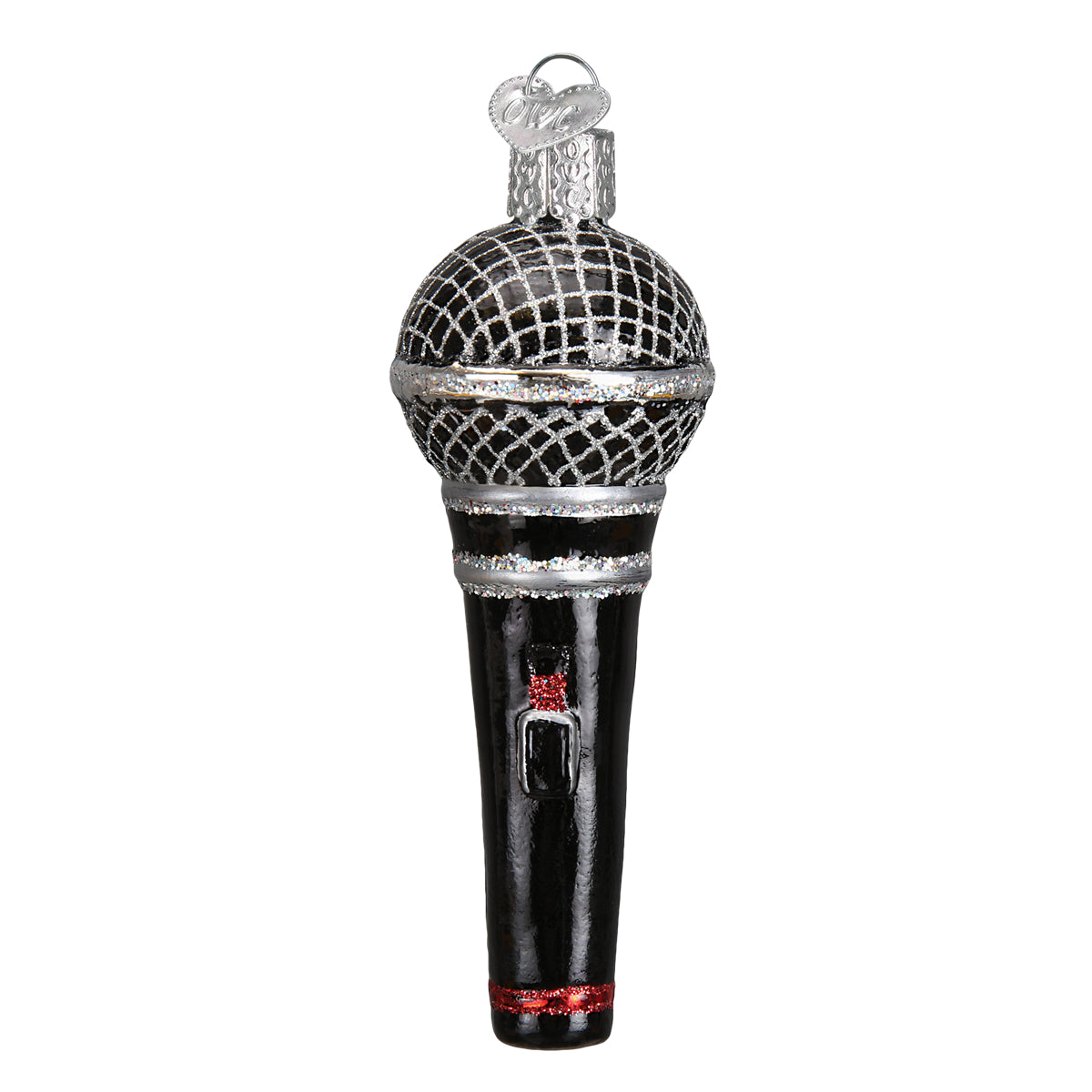 Old World Christmas Microphone Ornament    
